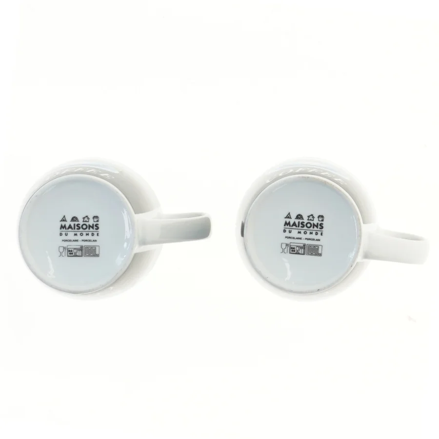 Mellocup kaffekrus, 2 stk fra Maisons (str. 2 stk Ø 9 cm længde 9 cm)
