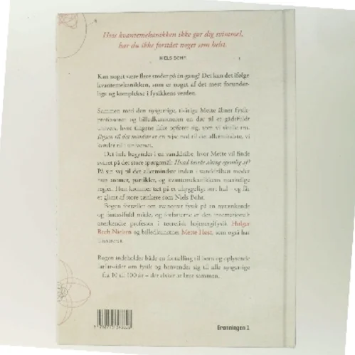 Rejsen til det mindste : en historie om atomfysik (fra 10 til 100 år) af Mette Høst (f. 1960) (Bog)