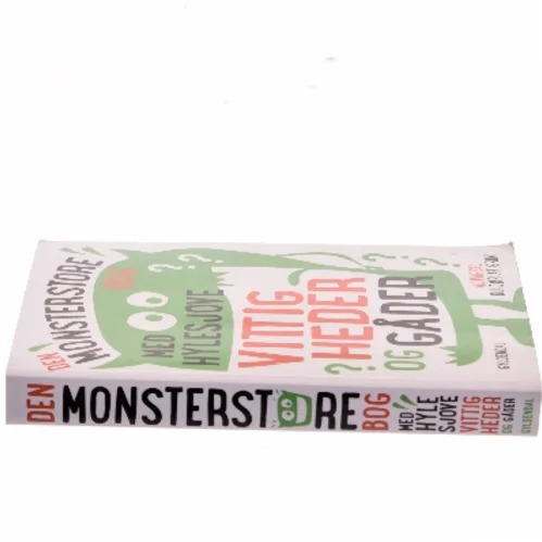 Den monsterstore bog med hylesjove vittigheder og gåder af Sten Wijkman Kjærsgaard (Bog)