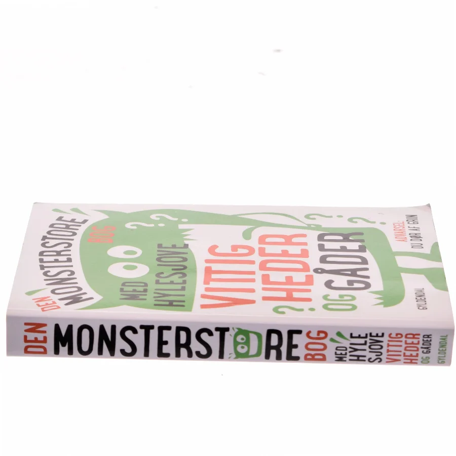 Den monsterstore bog med hylesjove vittigheder og gåder af Sten Wijkman Kjærsgaard (Bog)