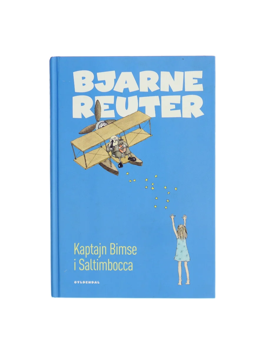 Forsiden af Kaptajn Bimse i Saltimbocca af Bjarne Reuter