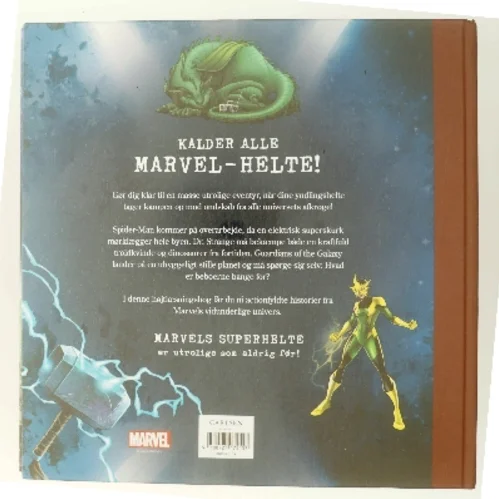 Den utrolige bog med Marvel-historier (Bog)