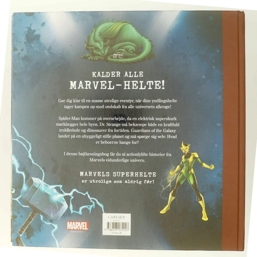 Den utrolige bog med Marvel-historier (Bog)
