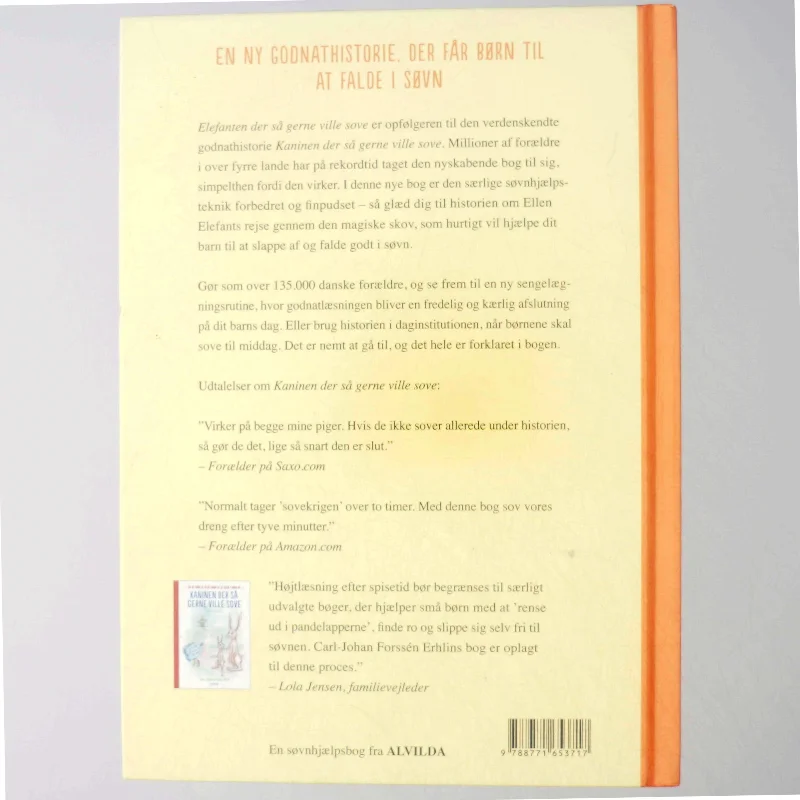 Elefanten der så gerne ville sove af Carl-Johan Forssén Ehrlin (Bog)