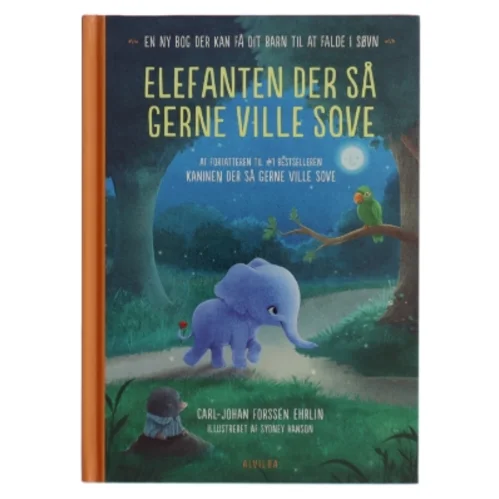 Elefanten der så gerne ville sove af Carl-Johan Forssén Ehrlin (Bog)