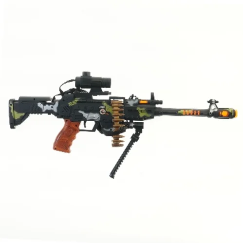 Legetøjsgevær med kikkert (str. 61 cm)