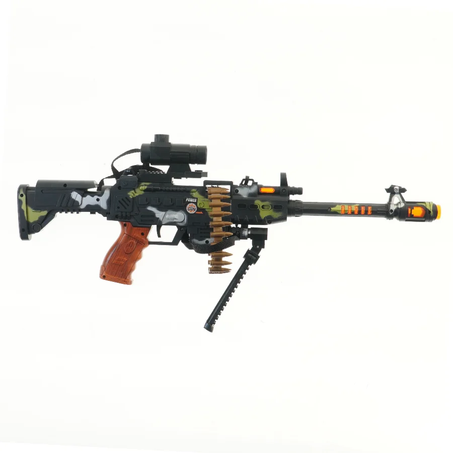 Legetøjsgevær med kikkert (str. 61 cm)