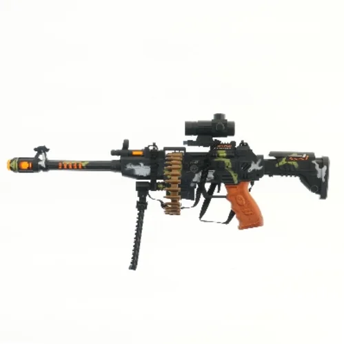 Legetøjsgevær med kikkert (str. 61 cm)