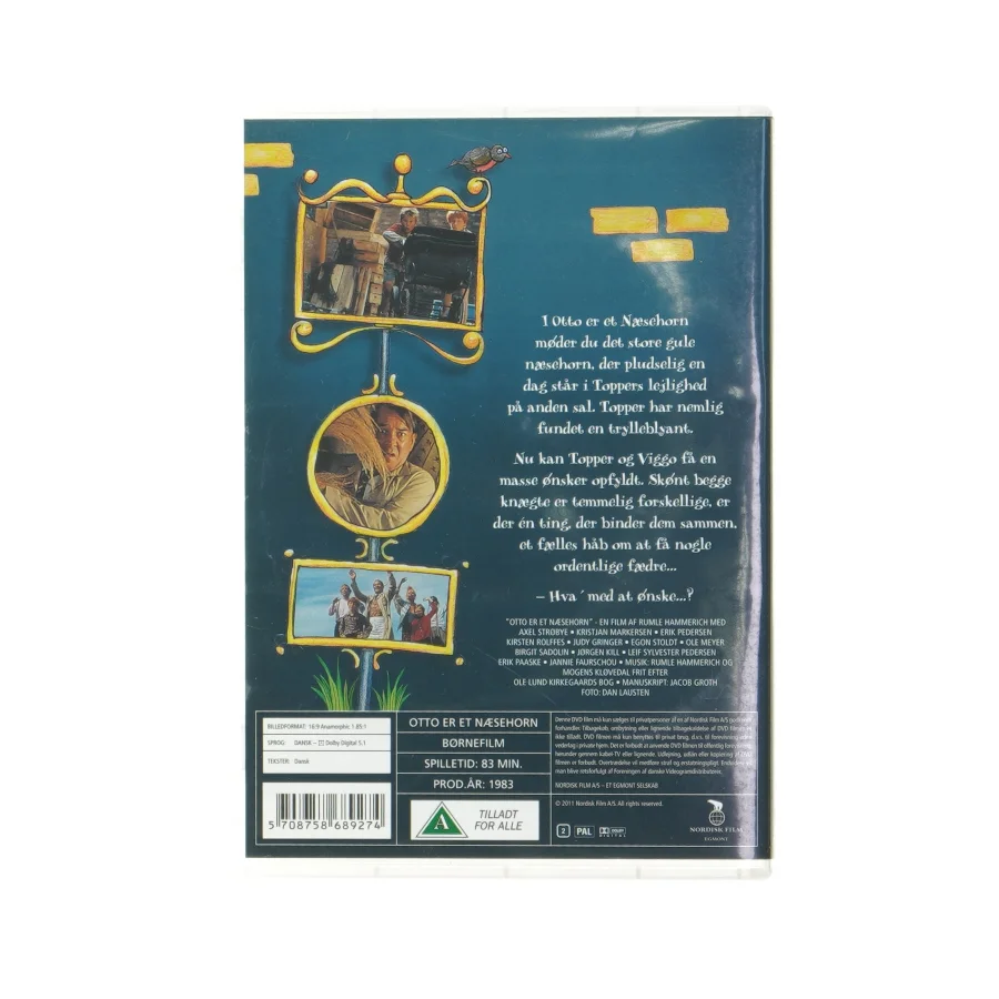 Otto er et næsehorn DVD fra Nordisk Film