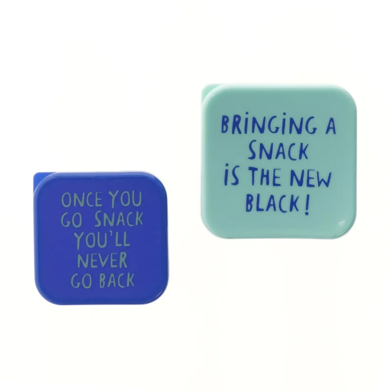 Snackbeholdere (str. 5,5x11,5x11,5 og 4,5x10x10 cm)