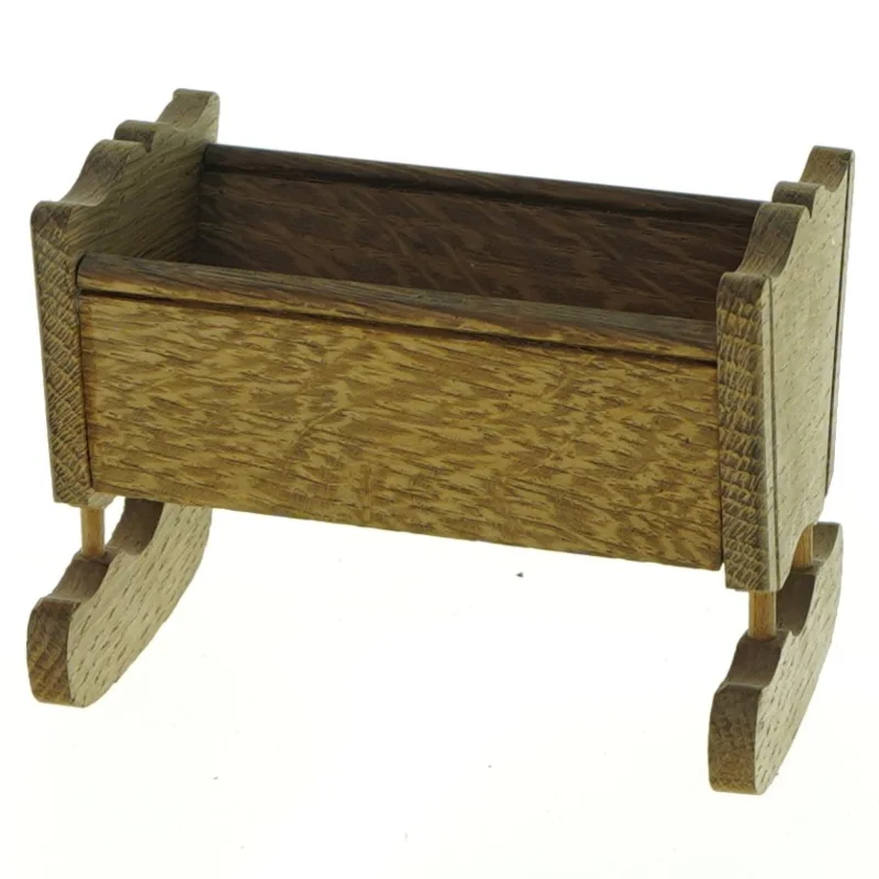 Træ dukkeseng (str. 10 x 7 cm)