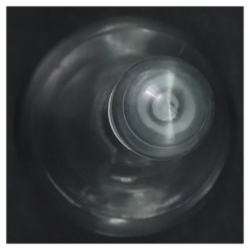 Glaskaraffel med prop (str. 31 cm)