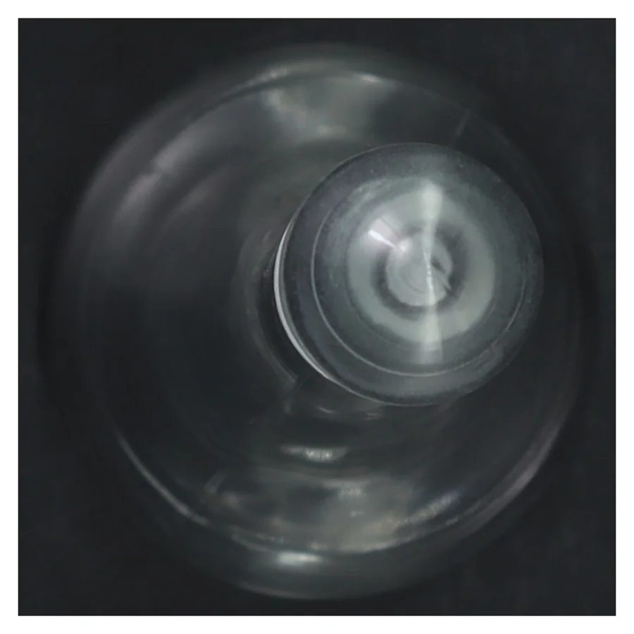 Glaskaraffel med prop (str. 31 cm)