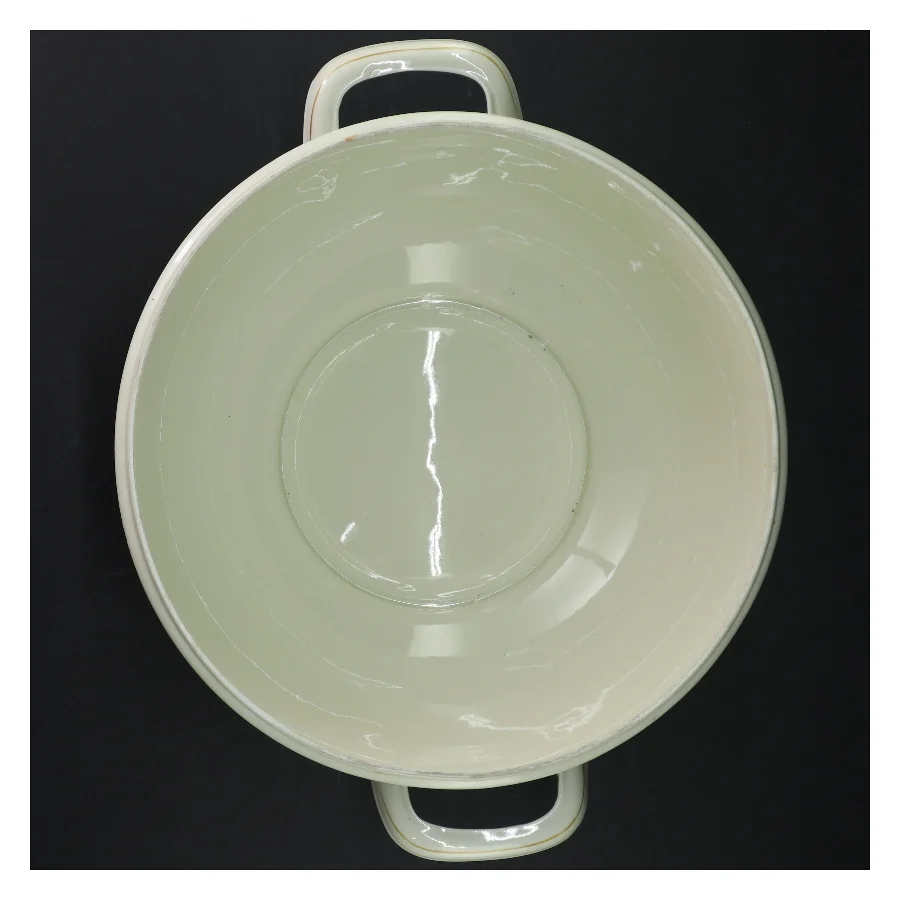 Porcelænssuppegryde med låg fra Rieber (str. Ø. 25 cm. h. 19 cm)