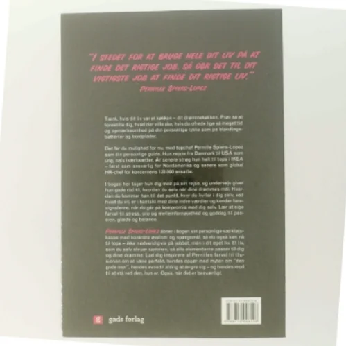 Hvis dit liv var et køkken : topchefens personlige værktøjskasse af Pernille Spiers-Lopez (Bog)