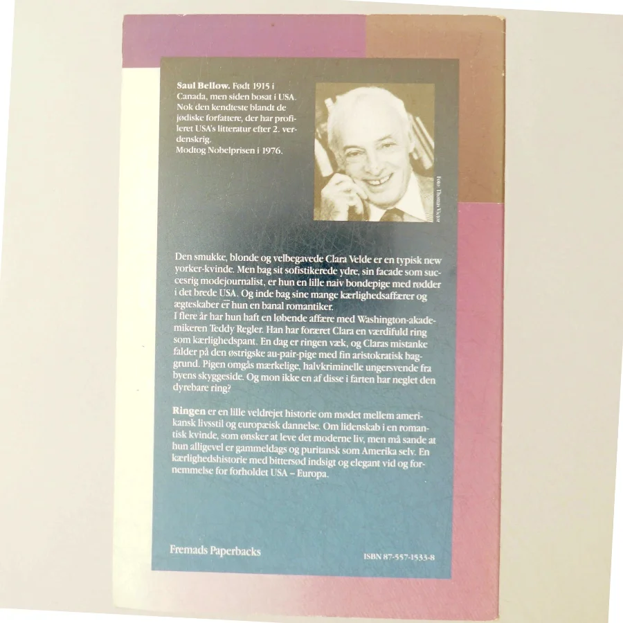 Ringen af Saul Bellow (Bog)