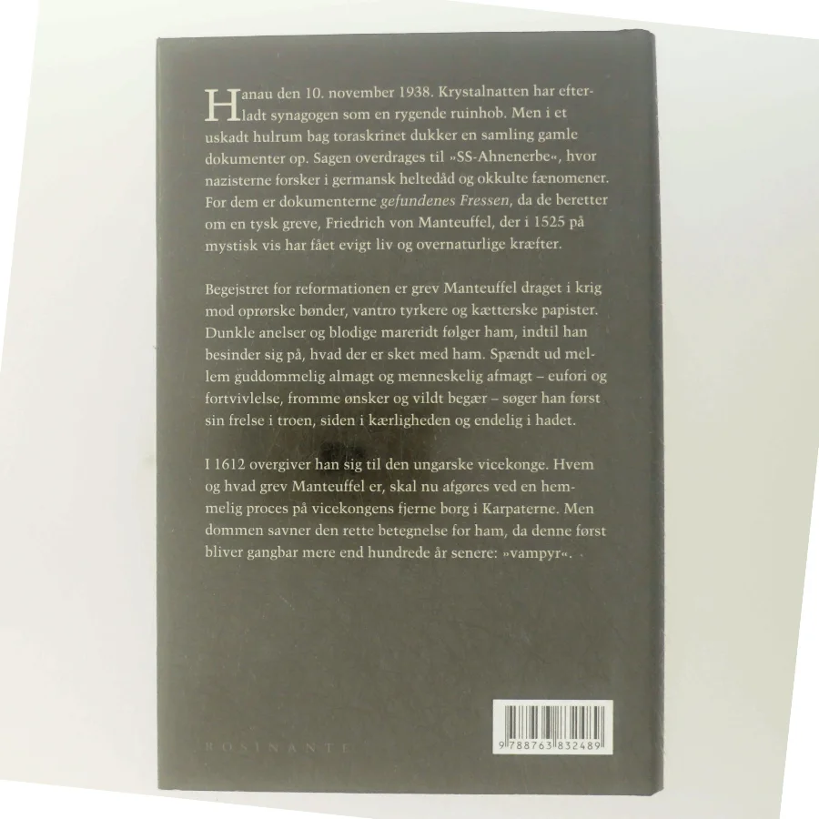 Manteuffel : fragmenter af en udødeligs levned : roman af Peter Tudvad (Bog)