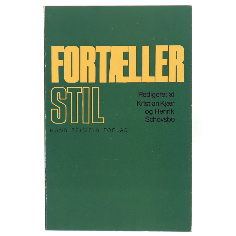Fortæller stil fra Hans Reitzels Forlag