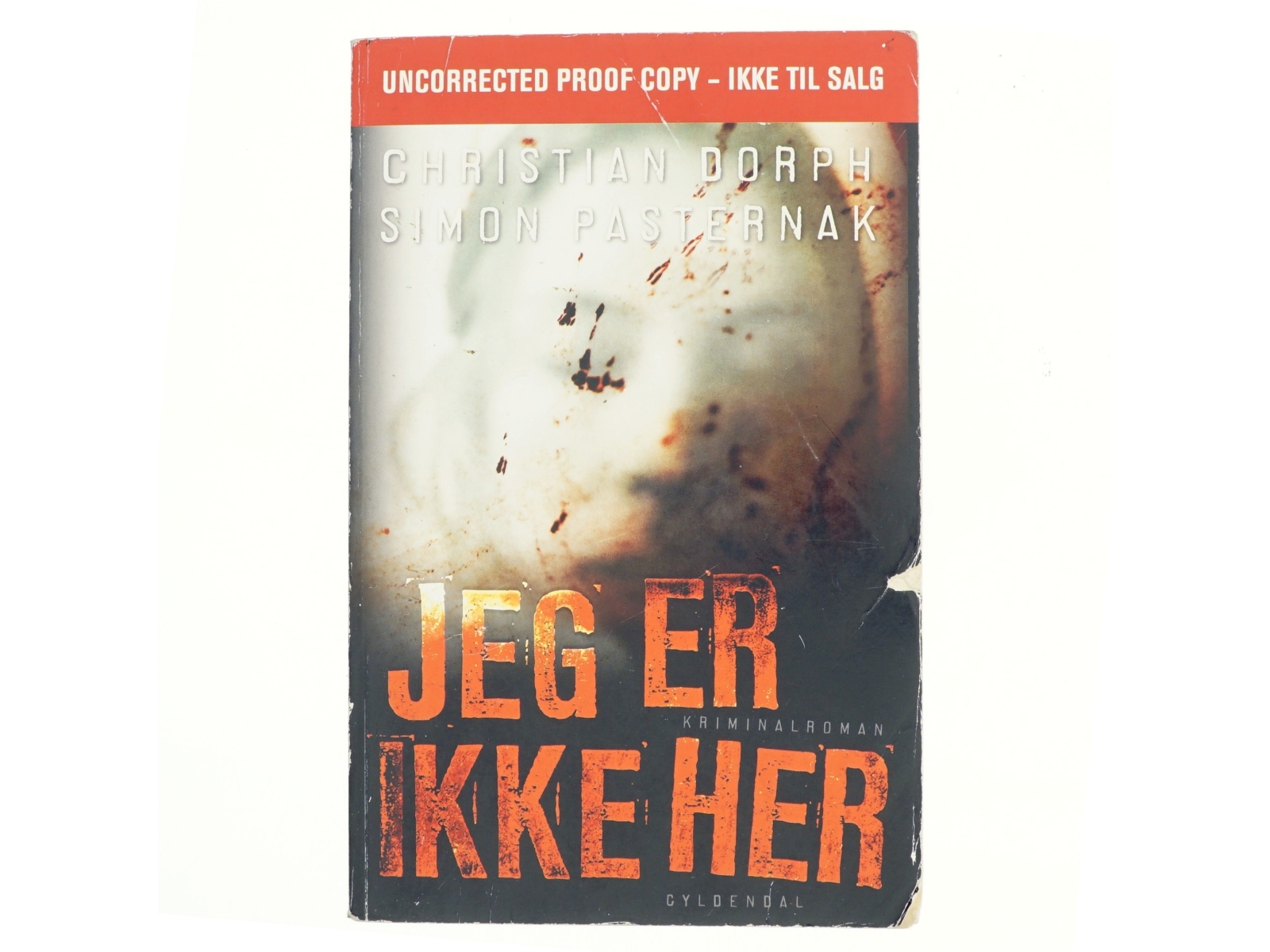 Jeg er ikke her af Christian Dorph og Simon Pasternak (Bog)