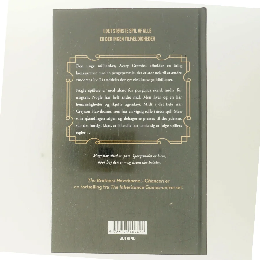 The grandest game af Jennifer Lynn Barnes (Bog)