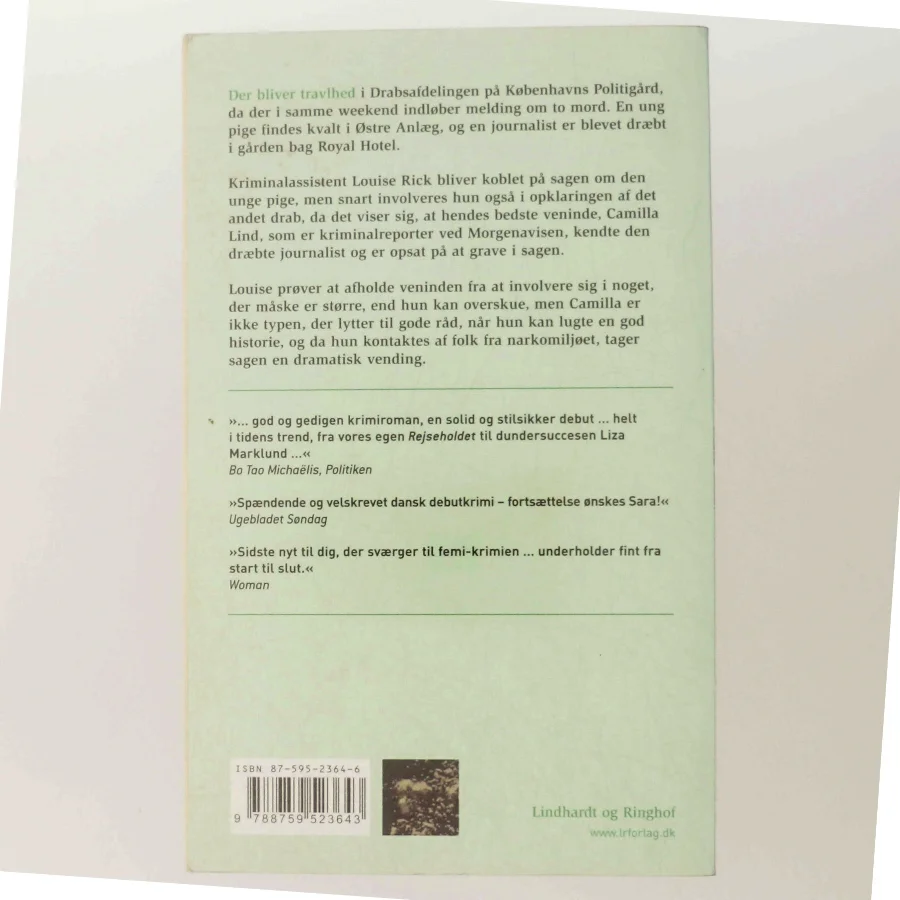 Grønt støv : roman af Sara Blædel (Bog)