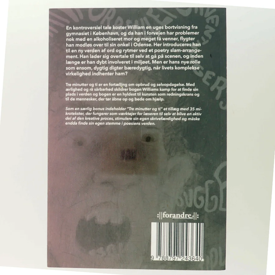 Tre minutter og ti af Kim Linnet (Bog)