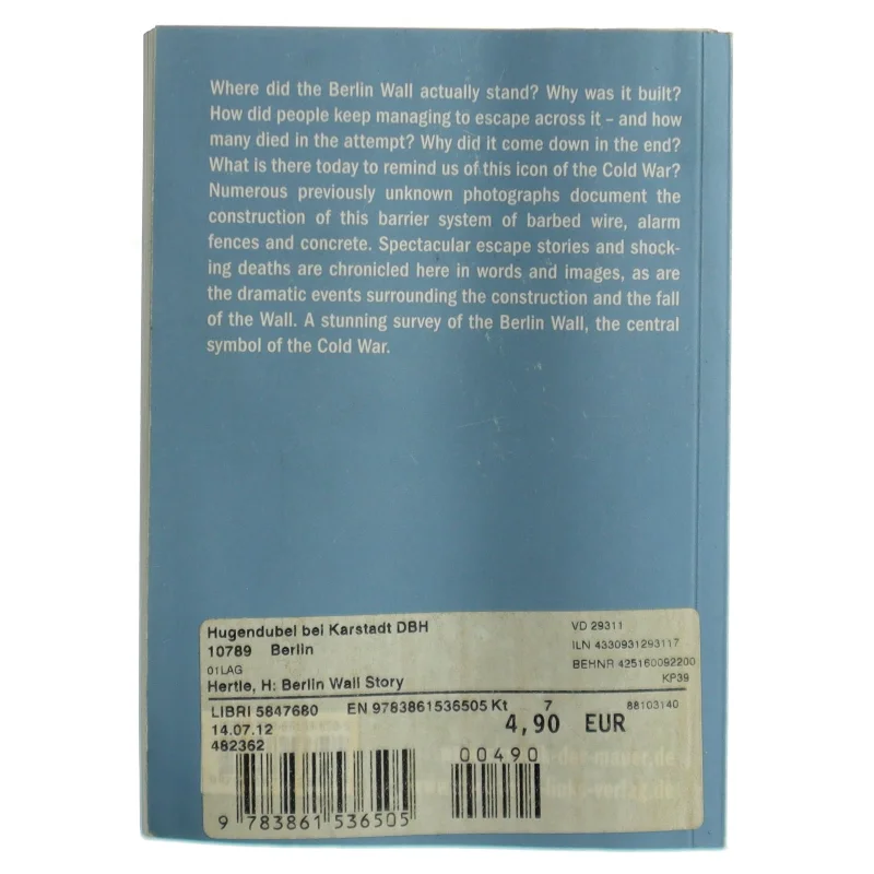 The Berlin Wall Story af Hans-Hermann Hertle (Bog)