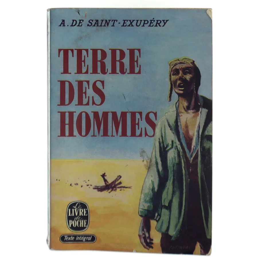 Terre des hommes af A. de Saint- Exupery (Bog)