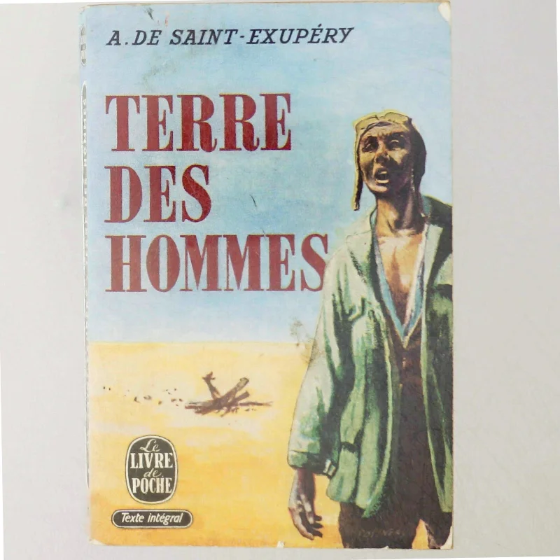 Terre des hommes af A. de Saint- Exupery (Bog)