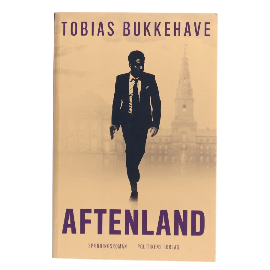Aftenland : spændingsroman af Tobias Bukkehave (f. 1980) (Bog)