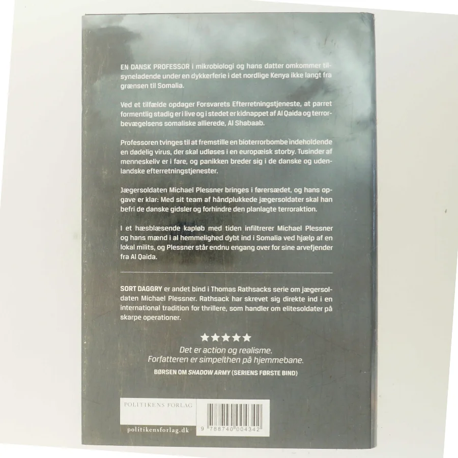 Sort daggry af Thomas Rathsack (Bog)
