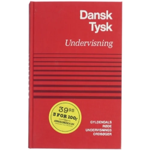 Dansk-Tysk Ordbog fra Gyldendal