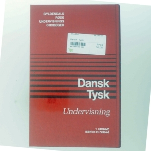 Dansk-Tysk Ordbog fra Gyldendal