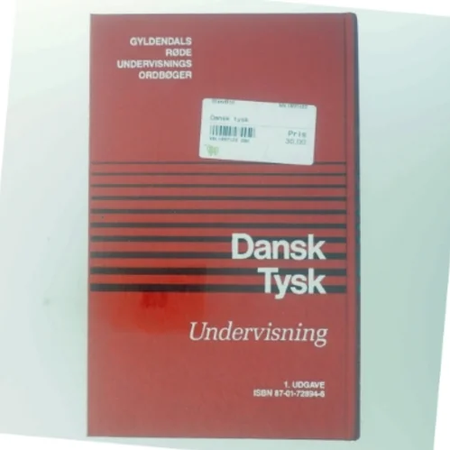 Dansk-Tysk Ordbog fra Gyldendal