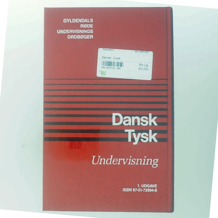 Dansk-Tysk Ordbog fra Gyldendal