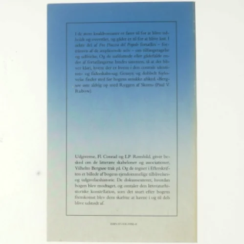 Fra Piazza del Popolo III af Vilhelm Bergsøe (Bog) fra Borgen