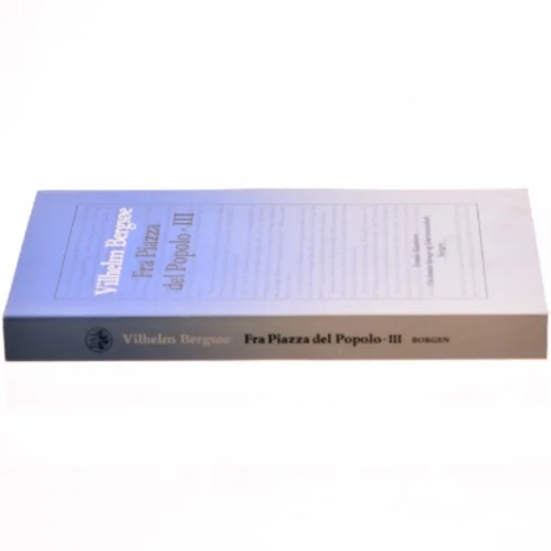 Fra Piazza del Popolo III af Vilhelm Bergsøe (Bog) fra Borgen