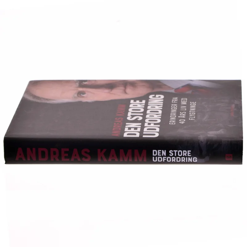 Den store udfordring : erindringer fra 40 års liv med flygtninge af Andreas Kamm (Bog)