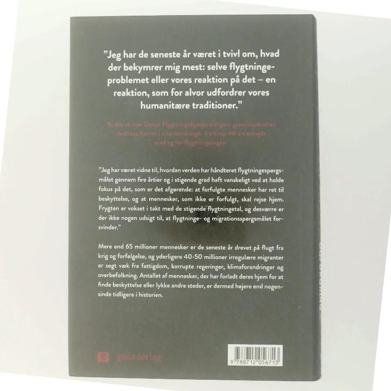 Den store udfordring : erindringer fra 40 års liv med flygtninge af Andreas Kamm (Bog)