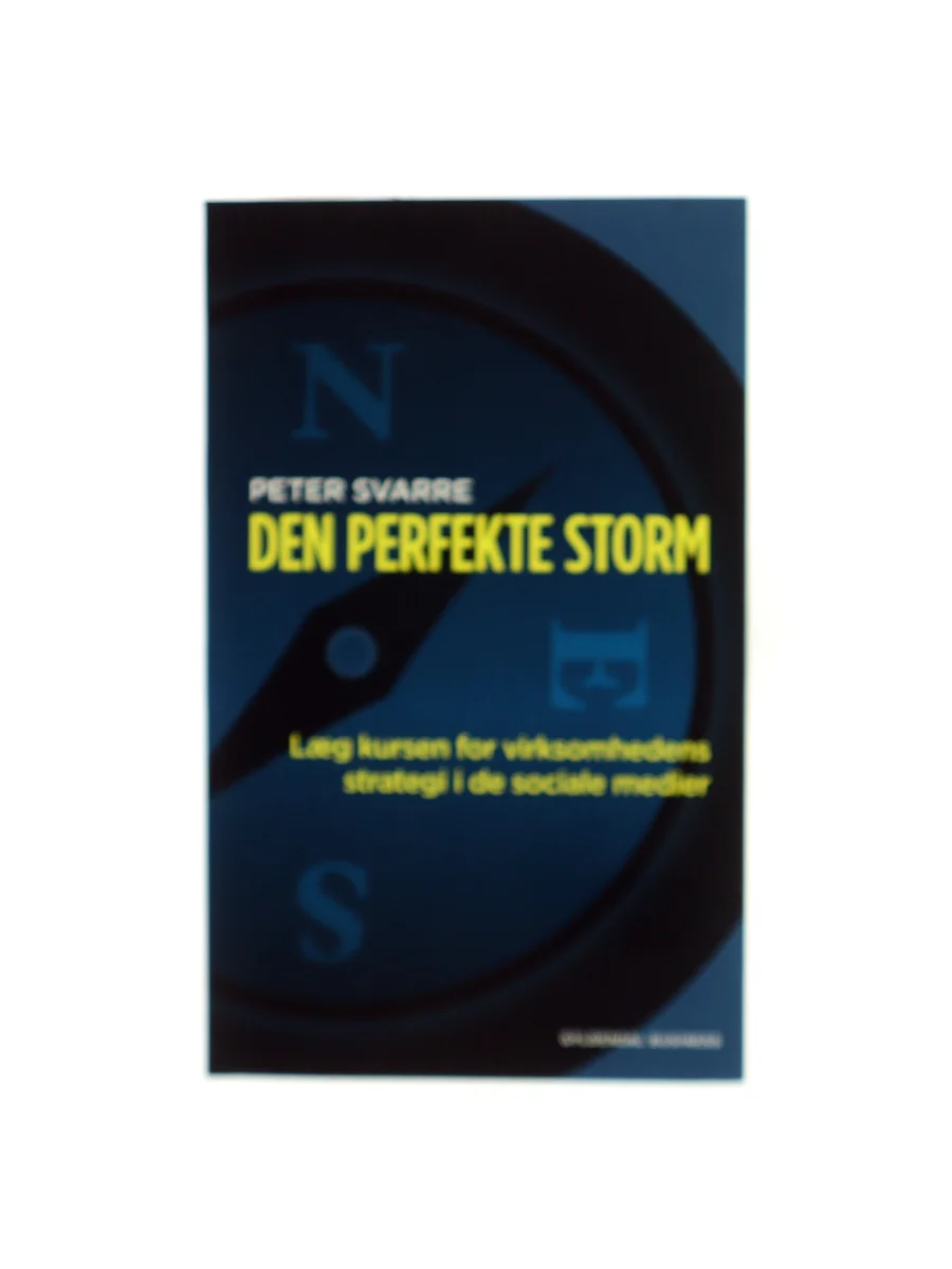 Forsiden af Den perfekte storm af Peter Svarre