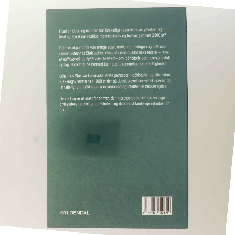Gud, menneske, kosmos : om idéhistorie af Johannes Sløk (Bog)
