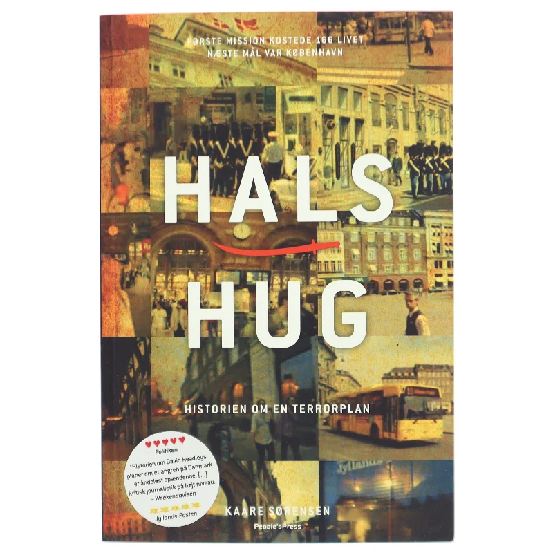 Halshug : historien om en terrorplan af Kaare Sørensen (Bog)