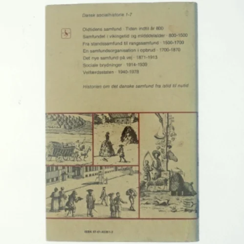 En Samfundsorganisation i opbrud 1700-1870 af Hans Chr. Johansen (Bog) fra Gyldendal