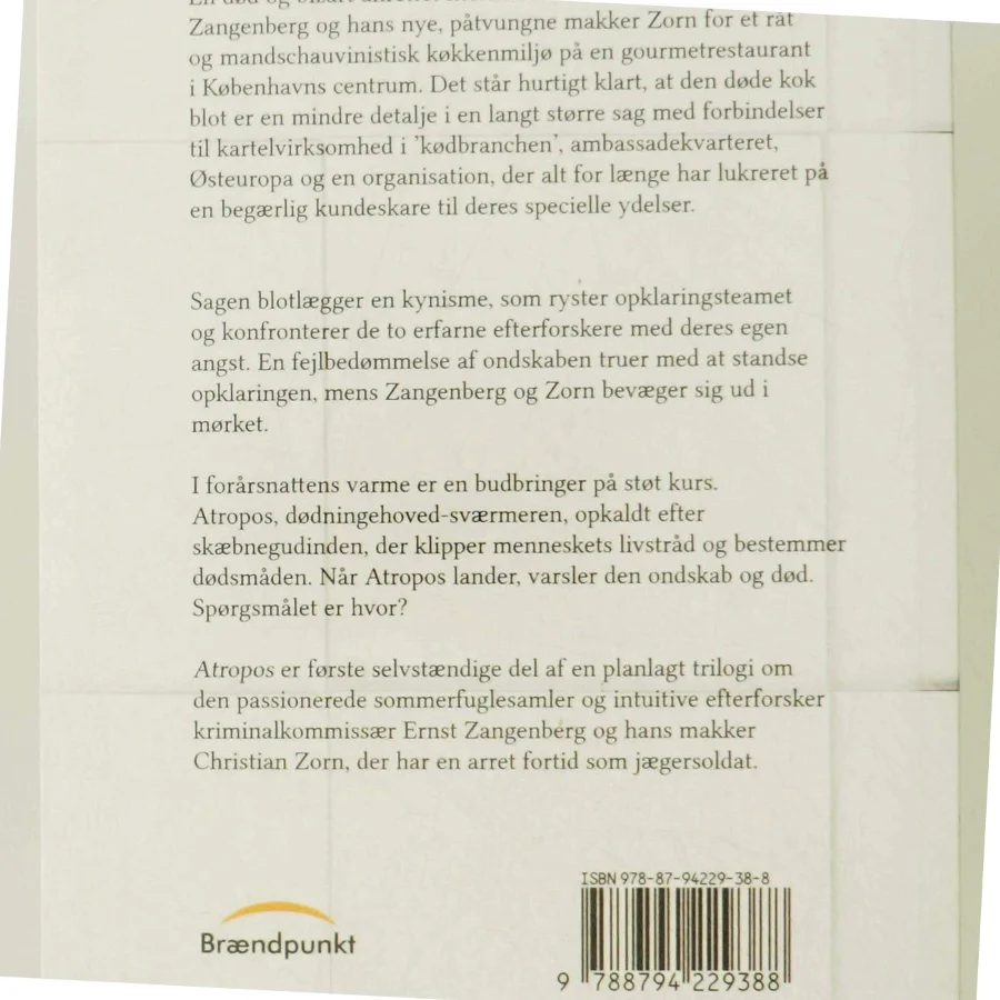 Atropos : krimi af Lars Gejl (Bog)