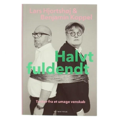 Halvt fuldendt : tanker fra et umage venskab af Lars Hjortshøj (Bog)