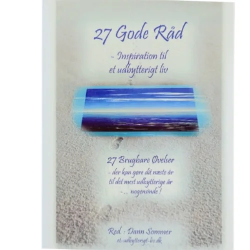 27 Gode Råd - inspiration til et udbytterigt liv ( Bog)