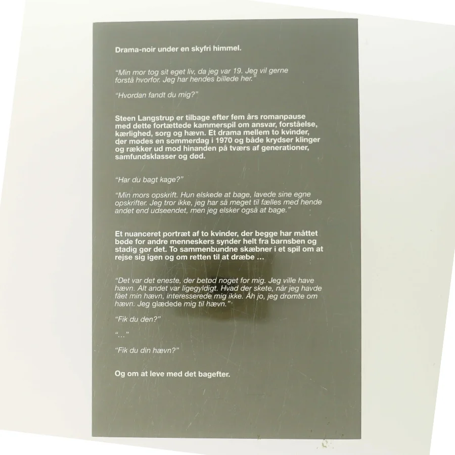 Kvinden der kom med kage af Steen Langstrup (Bog)