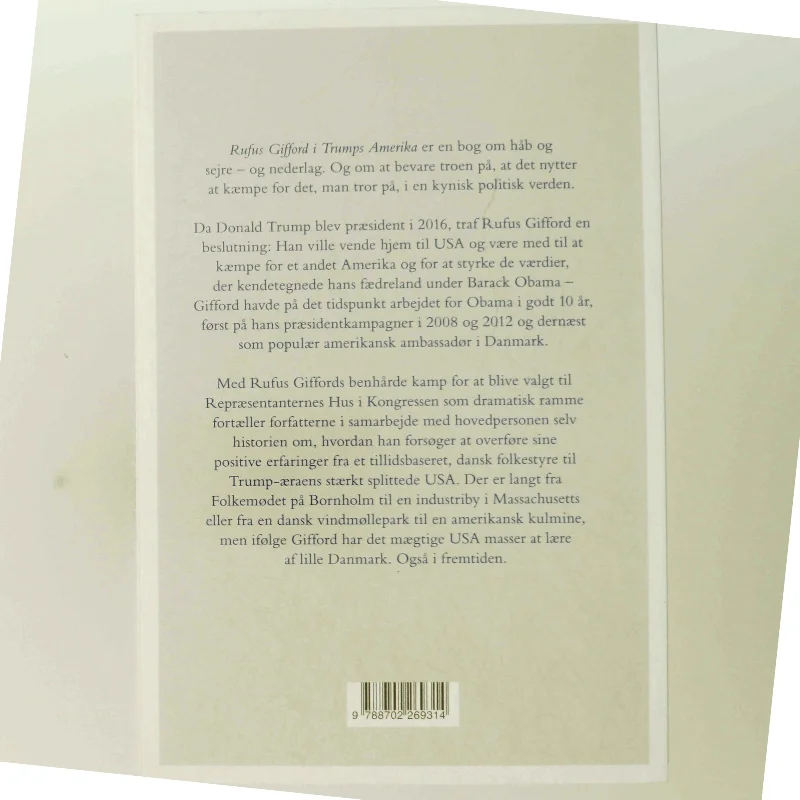 Rufus Gifford i Trumps Amerika af Peter Christensen (f. 1973) (Bog)