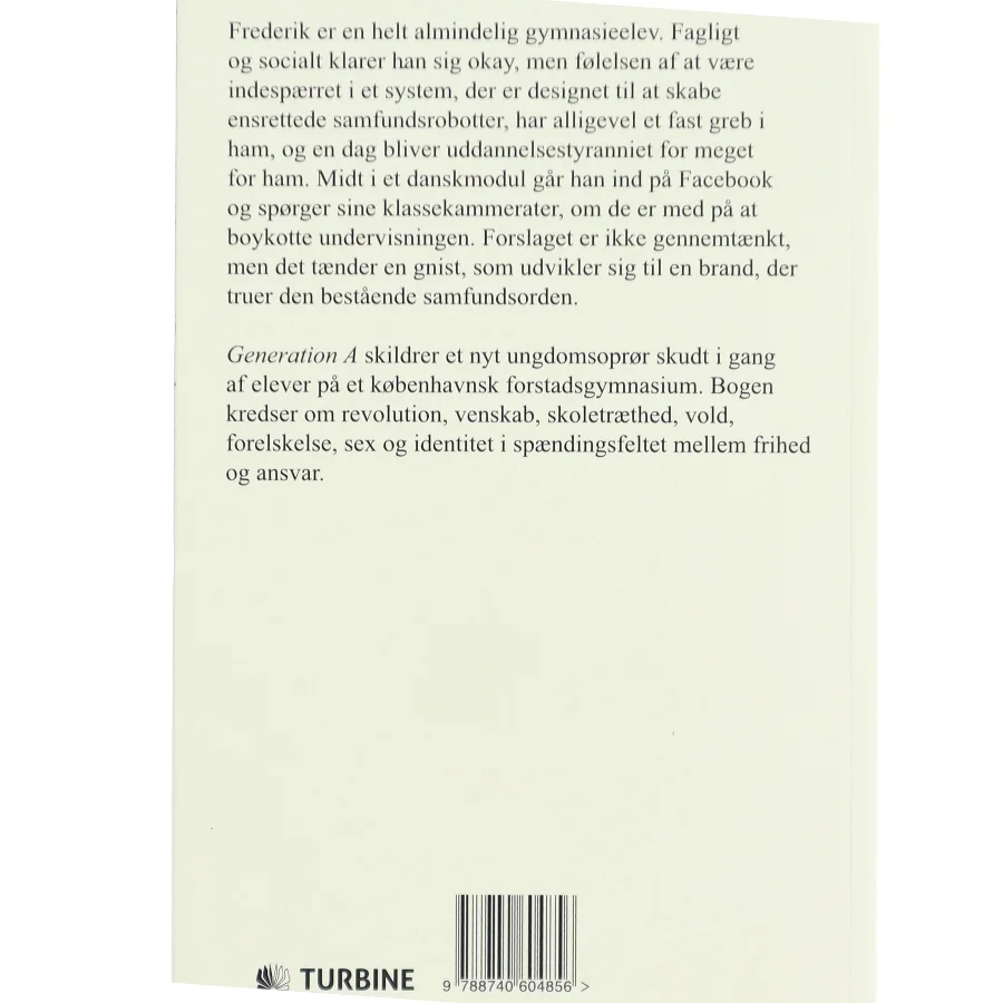 Generation A - af Nikolaj Theil (bog)