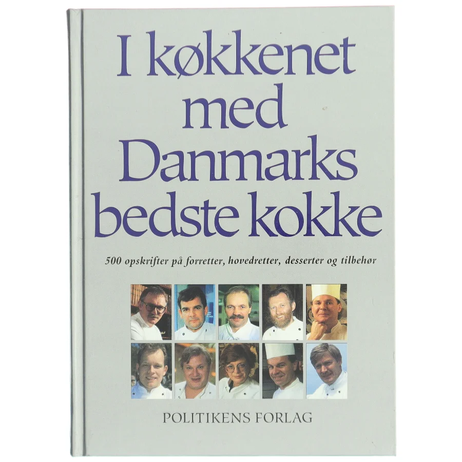 I køkkenet med Danmarks bedste kokke (Bog)